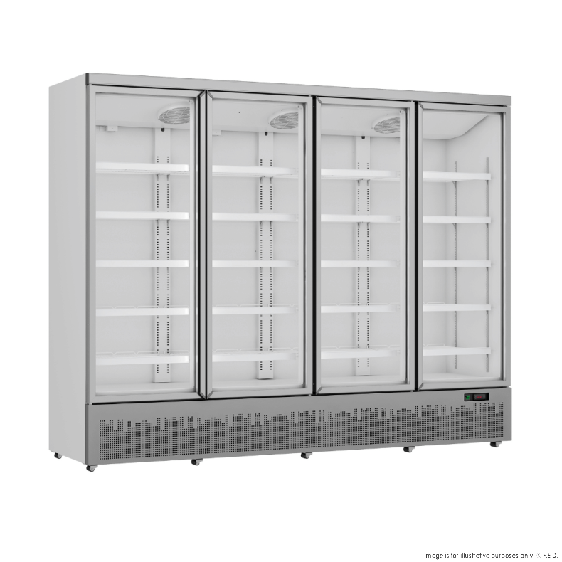 Thermaster Four Door Supermarket Fridge LG-2200GBM 1 Thermaster Four Door Supermarket Fridge LG-2200GBM