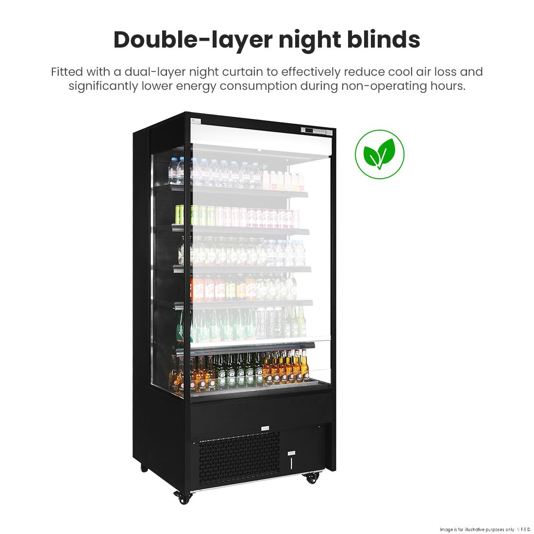 Thermaster Supermarket Open Beverage Display - OC-915B 4 Thermaster Supermarket Open Beverage Display - OC-915B - Image 4