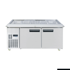Thermaster Two Door Cold Bench Salad Station 5x1/1 GN Pans - PG180FA-XB