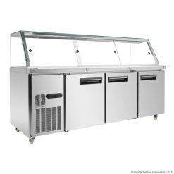 Thermaster Cold Salad & Noodle Bar 6x1/1 GN Pans - PG210FA-XG