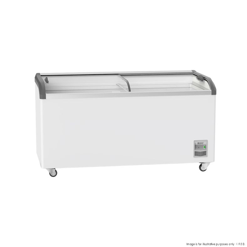 Thermaster Heavy Duty Supermarket Glass Sliding Lid Freezers 576L - SD-576K 1 Thermaster Heavy Duty Supermarket Glass Sliding Lid Freezers 576L - SD-576K