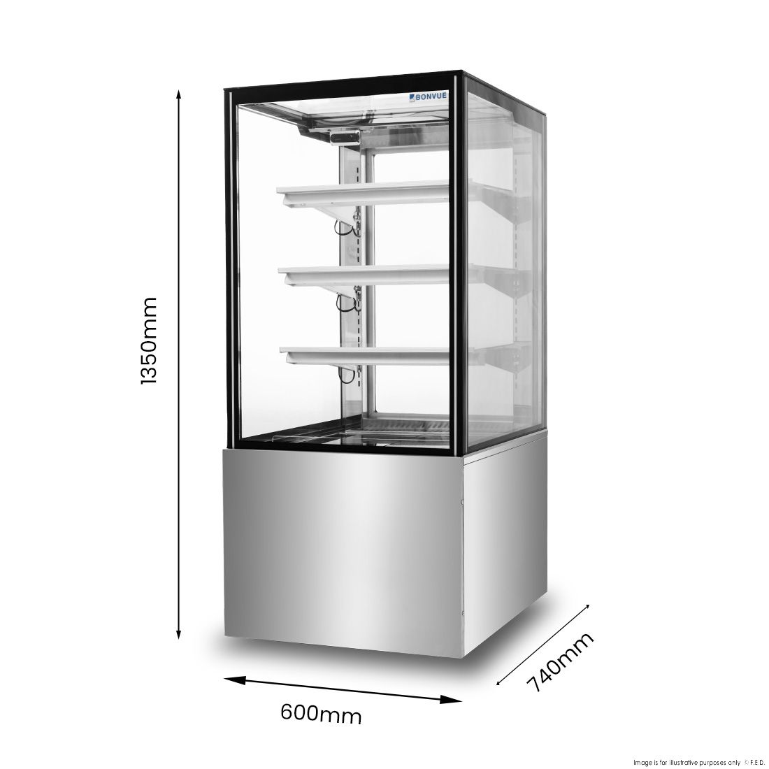 BONVUE Cake Display - SF820V 6 BONVUE Cake Display - SF820V - Image 6