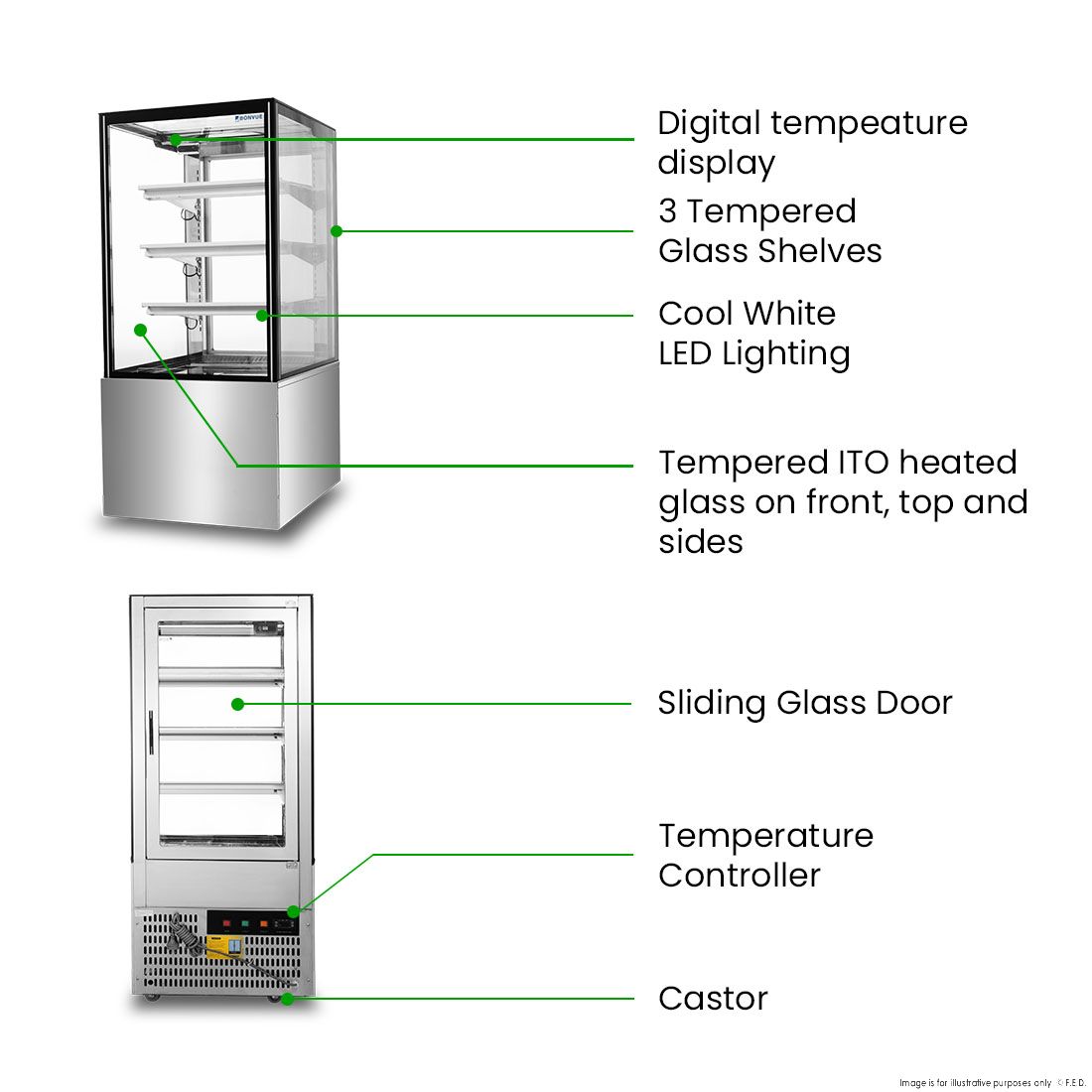 BONVUE Cake Display - SF820V 5 BONVUE Cake Display - SF820V - Image 5