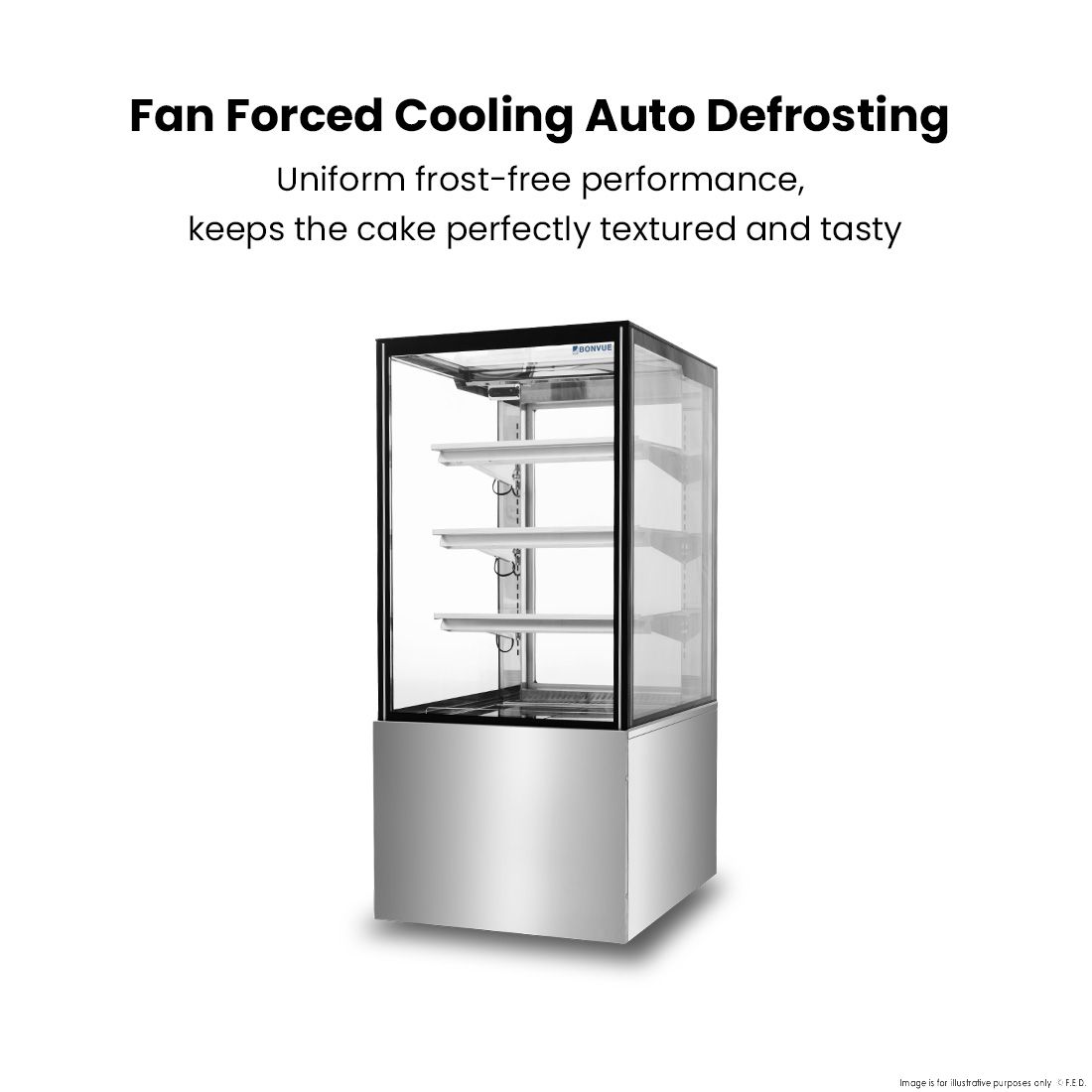 BONVUE Cake Display - SF820V 4 BONVUE Cake Display - SF820V - Image 4