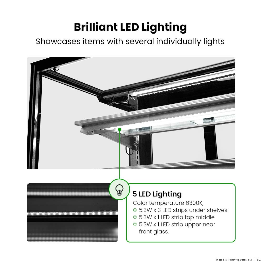 BONVUE Cake Display - SF820V 3 BONVUE Cake Display - SF820V - Image 3