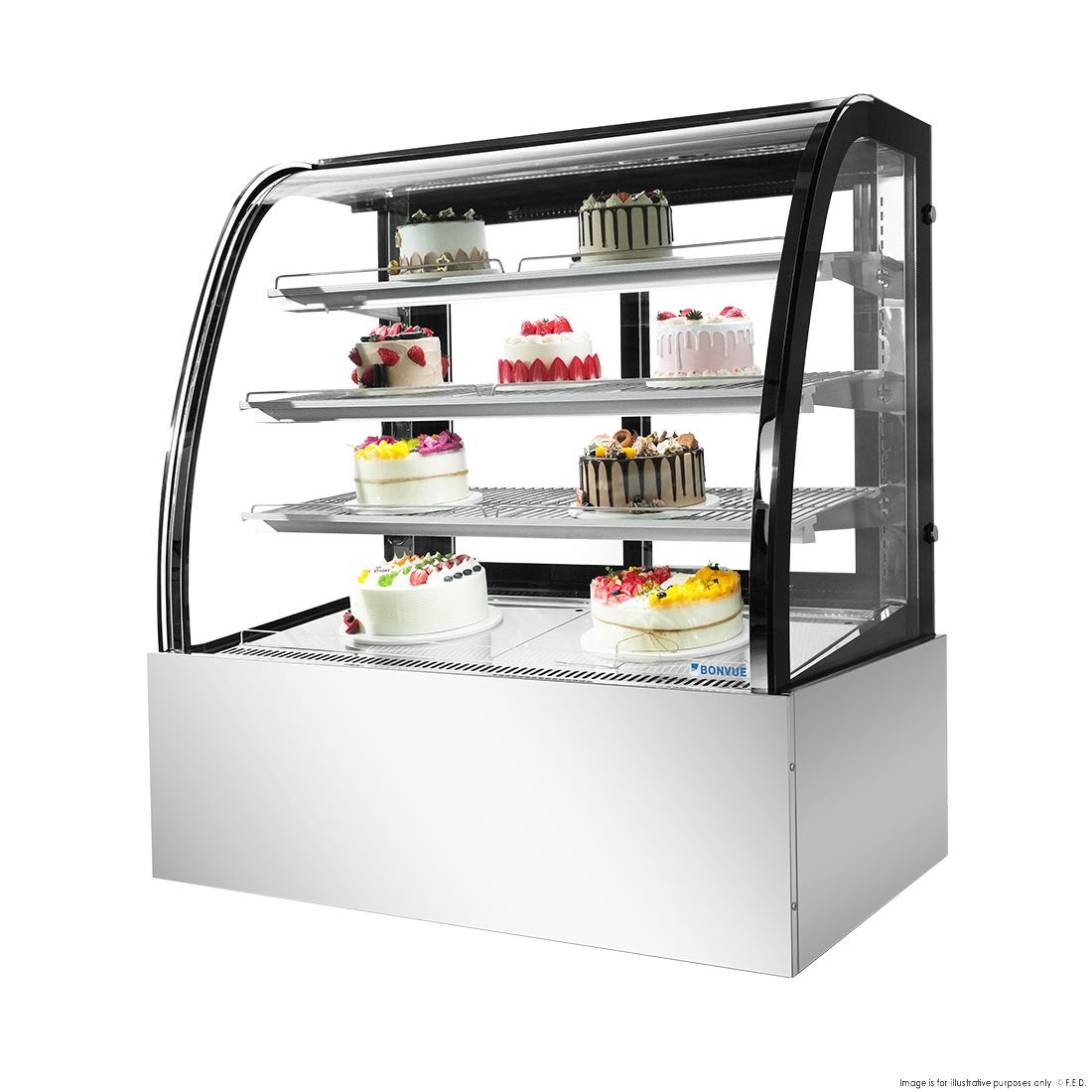 Bonvue Heated Food Display - H-SL840 2 Bonvue Heated Food Display - H-SL840 - Image 2