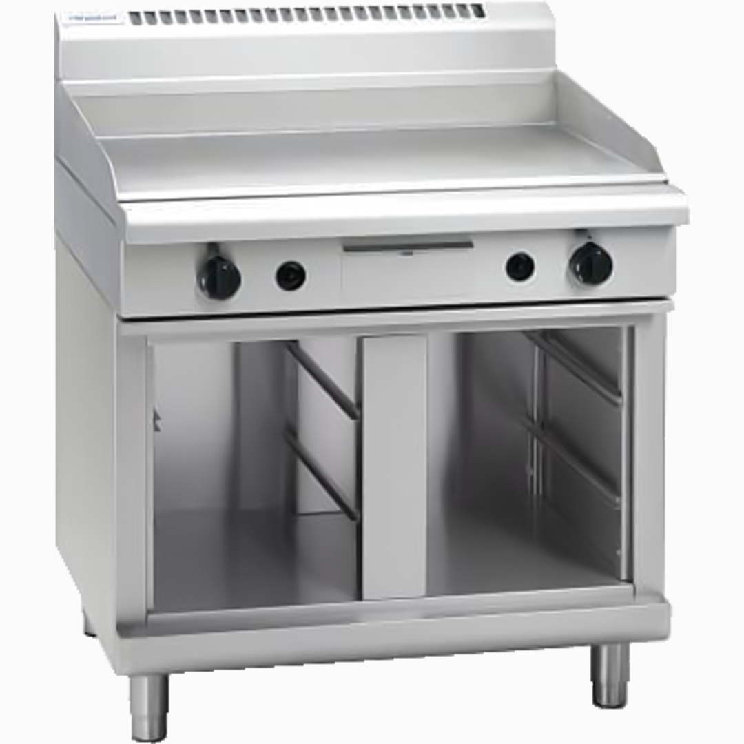 Waldorf GP8900G-CB Gas Griddle Plate Cabinet Base 900mm Wide 1 Waldorf GP8900G-CB