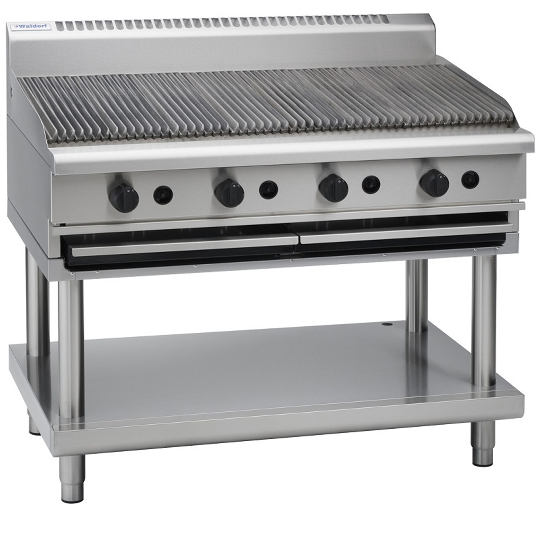 Waldorf CH8120G-LS Gas Char Grill 1200mm Wide 1 Waldorf CH8120G-LS