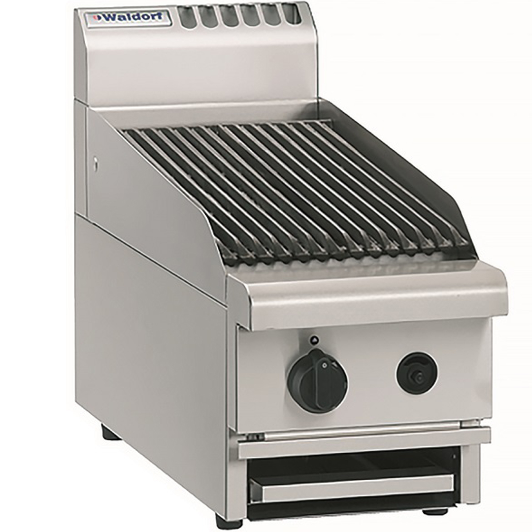 Waldorf CH8300G-B Gas Char Grill Bench Top 300mm Wide 1 Waldorf CH8300G-B