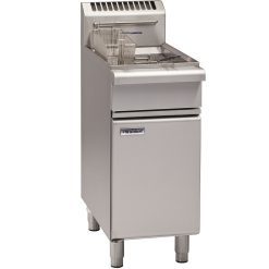 Stainless steel commercial deep fryer