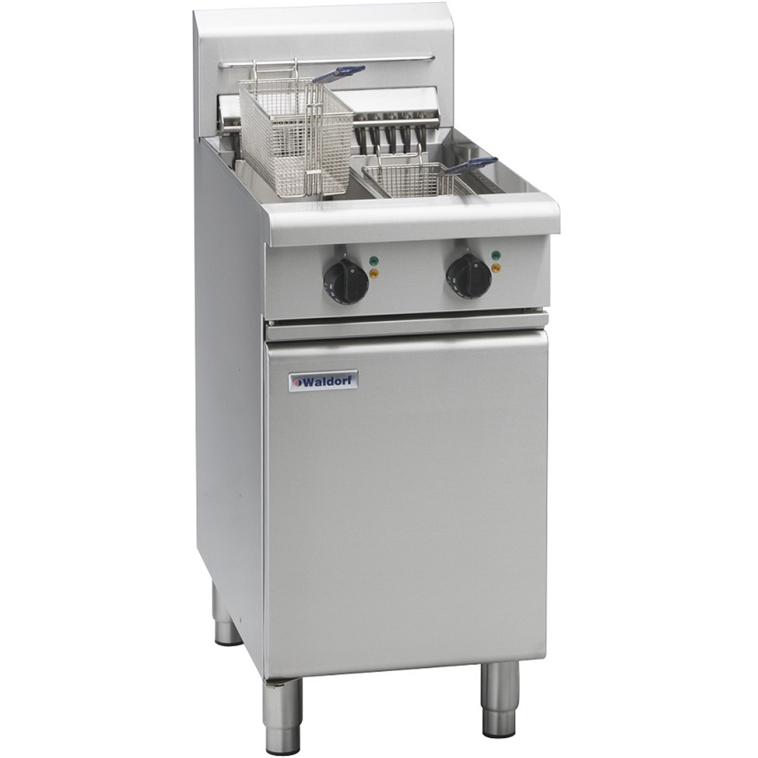 Waldorf FN8224E Split Pan Electric Deep Fryer 2 x 12Ltr 1 Waldorf FN8224E
