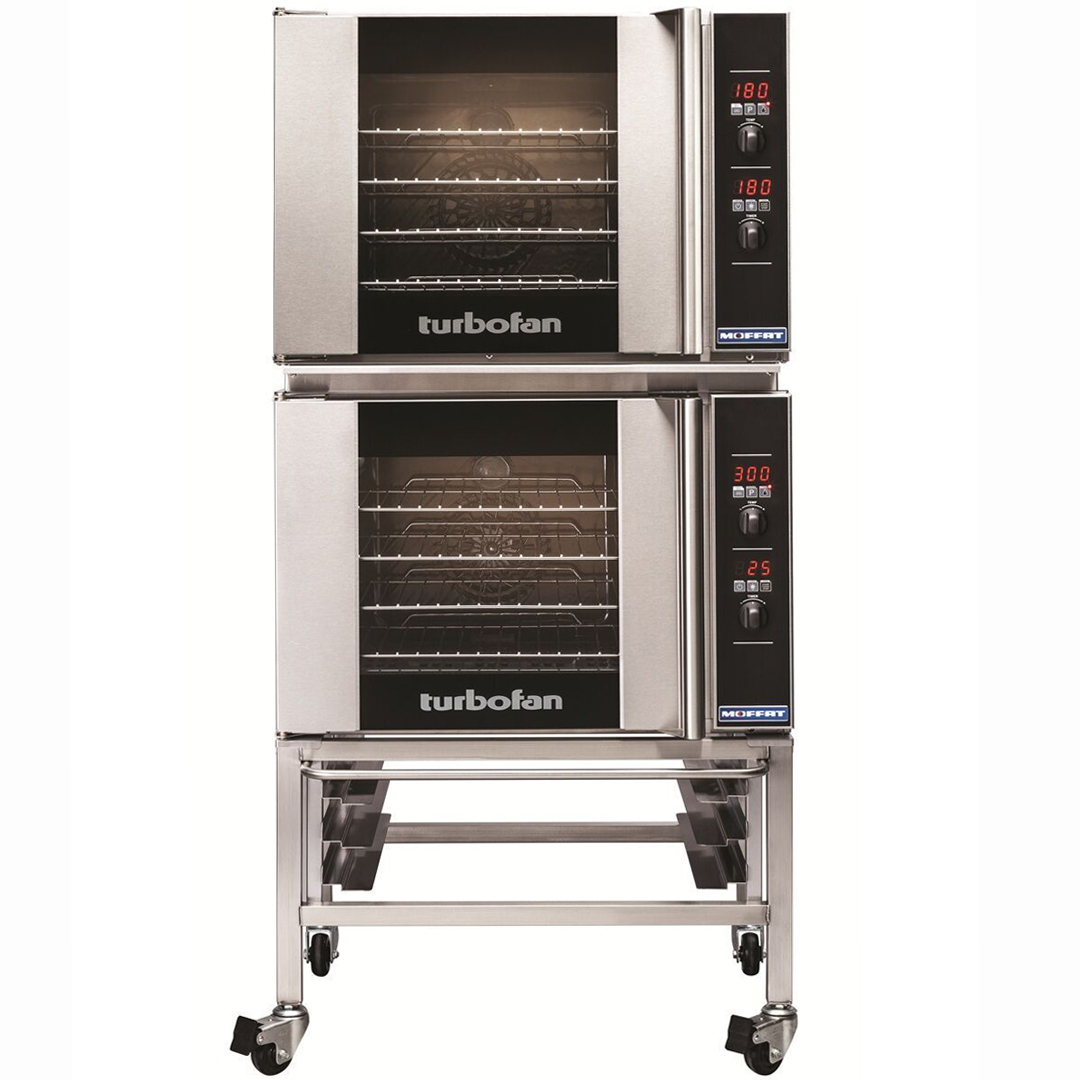 Turbofan E31D4/2 - 2x Full Size Tray Digital Electric Convection Oven Double Stacked 1 Turbofan E31D4/2 - 2x Full Size Tray Digital Electric Convection Oven Double Stacked