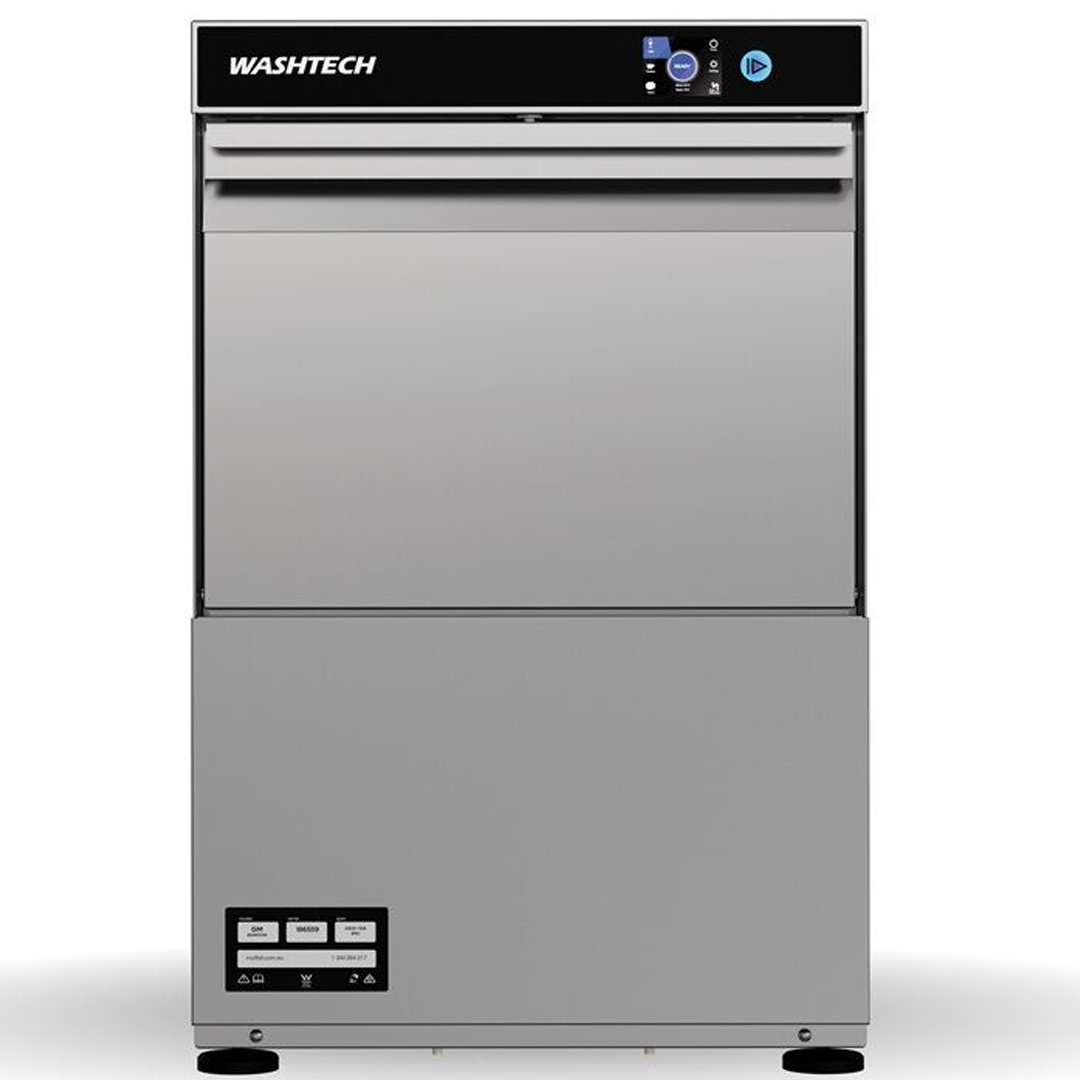 Washtech GM - Professional Undercounter Commercial Glasswasher - 450mm Rack 1 Washtech GM