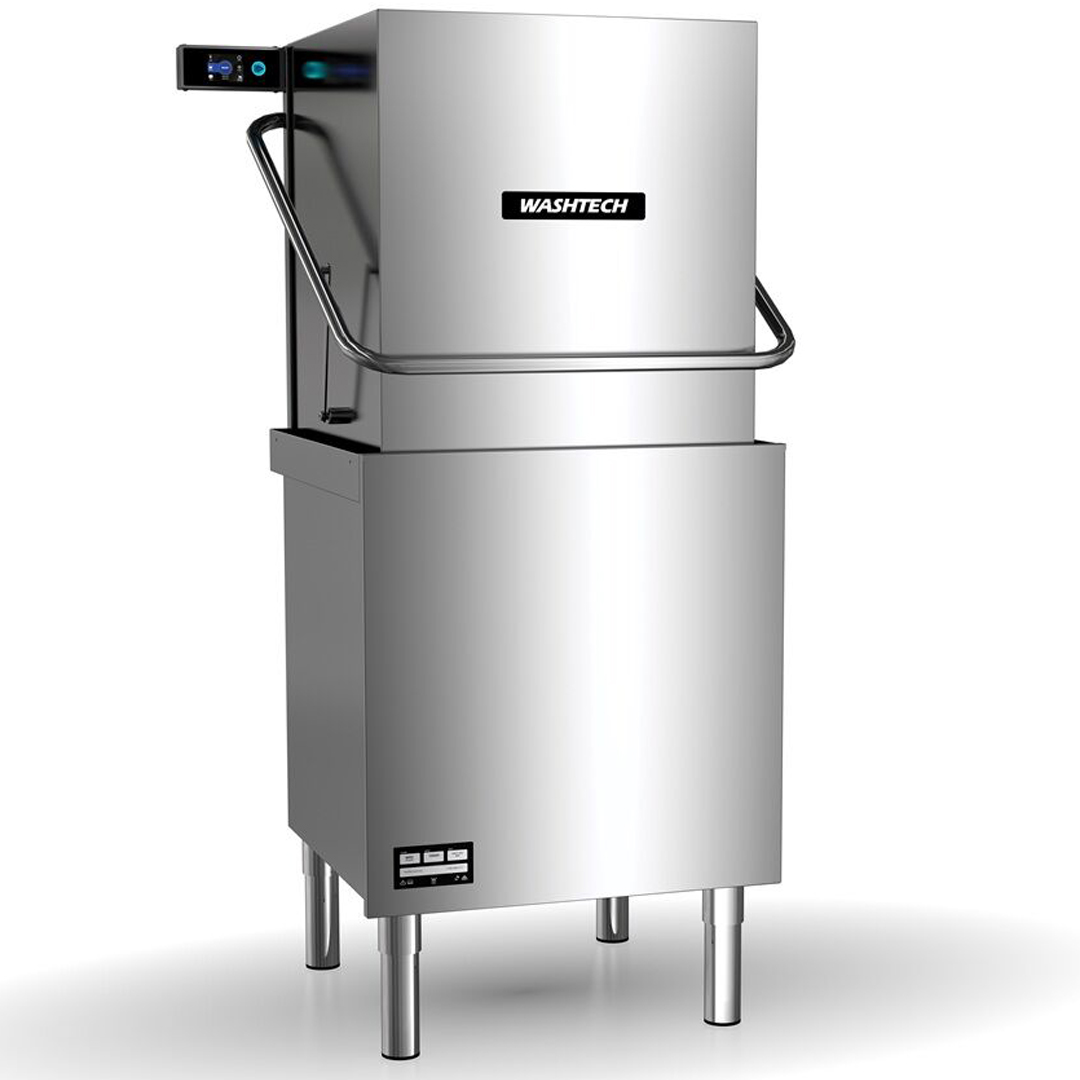 Washtech M2 - Professional Passthrough Dishwasher - 500mm Rack 1 Washtech M2