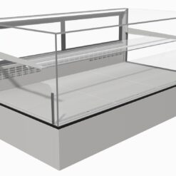 Festive ACCH12/SB Avon HI Square Back 1200mm Compact Chilled Display Cabinet
