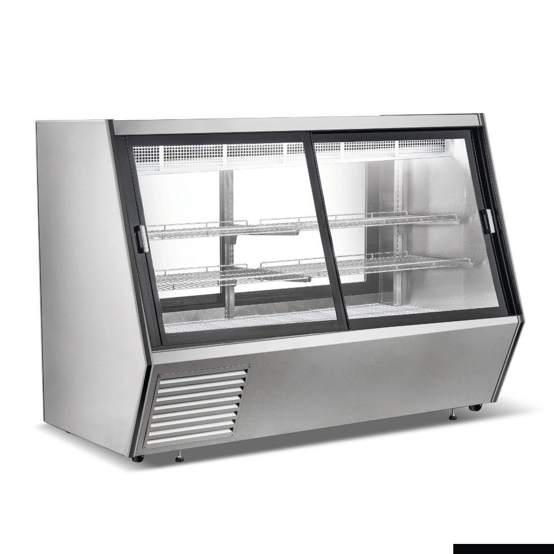 Bonvue Dual-Access Refrigerated Deli, Meat and Seafood Display Case - AMS-21DD 1 Bonvue Dual-Access Refrigerated Deli, Meat and Seafood Display Case - AMS-21DD