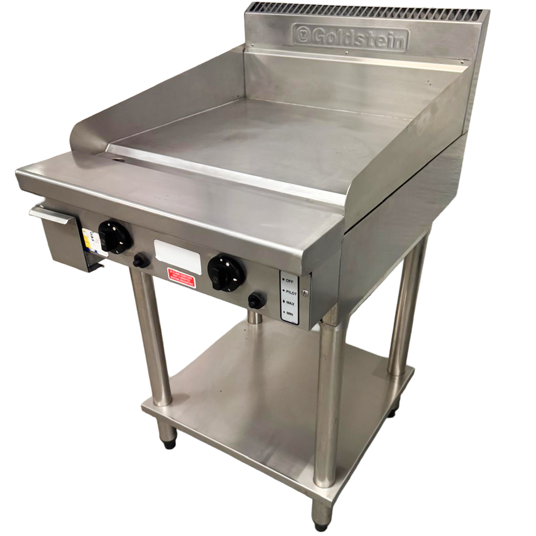 Goldstein GPGDB24 Gas Griddle Plate 610mm Wide With Stand 2 Goldstein GPGDB24 Gas Griddle Plate 610mm Wide With Stand - Image 2