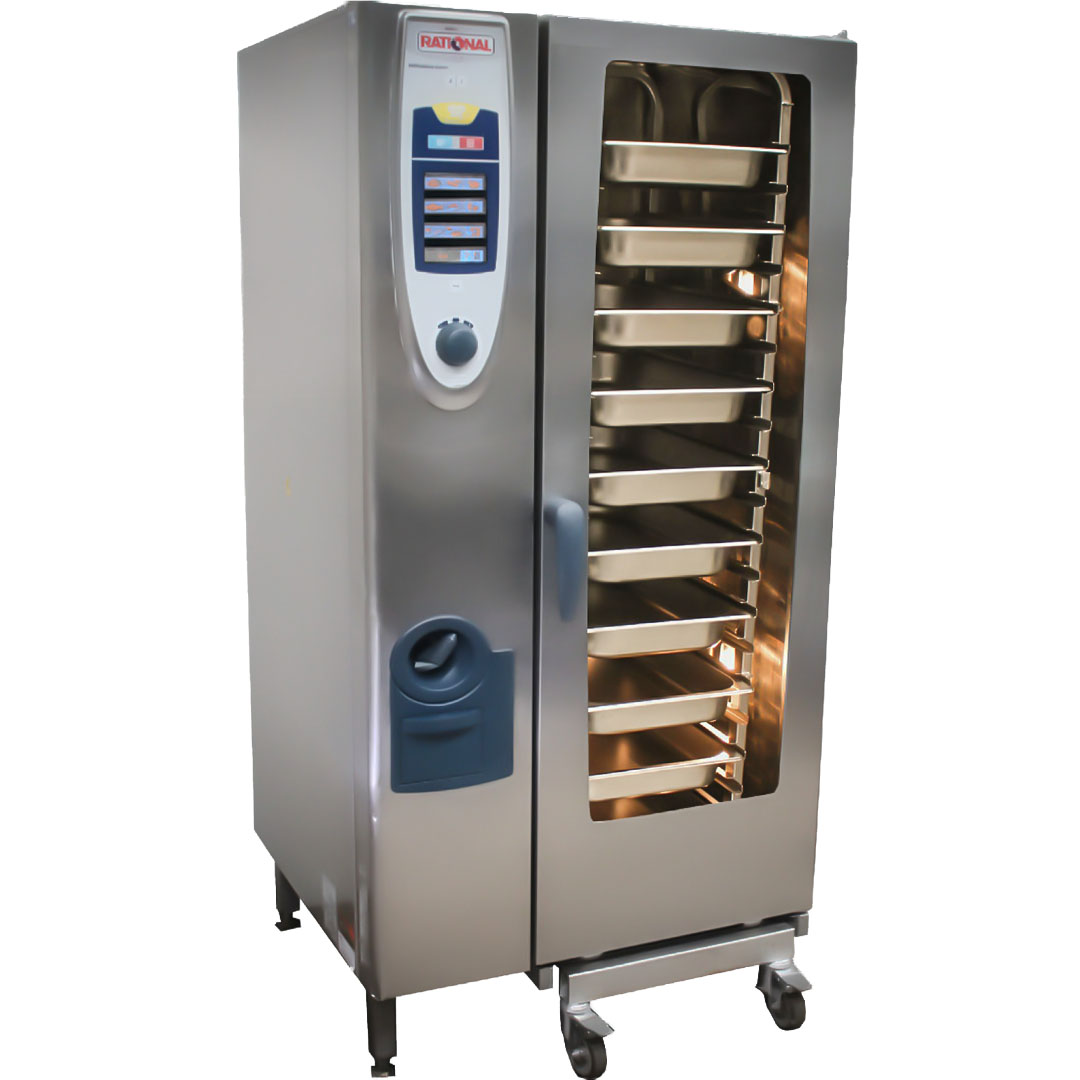 Rational Electric Self Cooking Center 20 Tray Combi Oven With Removable Cooking Trolley 2 Rational Electric Self Cooking Center 20 Tray Combi Oven With Removable Cooking Trolley - Image 2