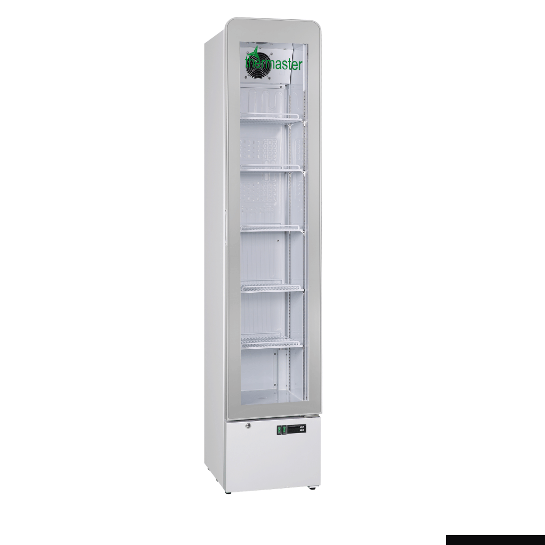 Thermaster SlimFit Upright Glass Door Beverage Fridge - LG166FA 1 Thermaster SlimFit Upright Glass Door Beverage Fridge - LG166FA
