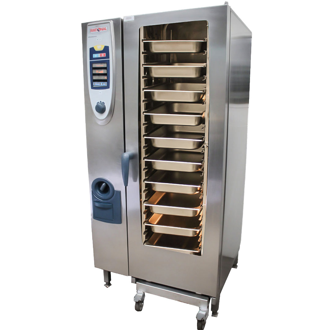 Rational Electric Self Cooking Center 20 Tray Combi Oven With Removable Cooking Trolley 3 Rational Electric Self Cooking Center 20 Tray Combi Oven With Removable Cooking Trolley - Image 3