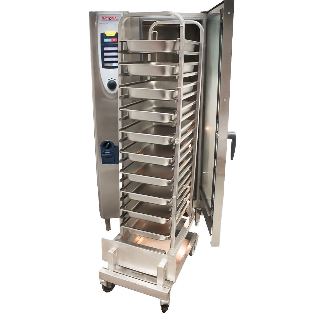 Rational Electric Self Cooking Center 20 Tray Combi Oven With Removable Cooking Trolley 5 Rational Electric Self Cooking Center 20 Tray Combi Oven With Removable Cooking Trolley - Image 5