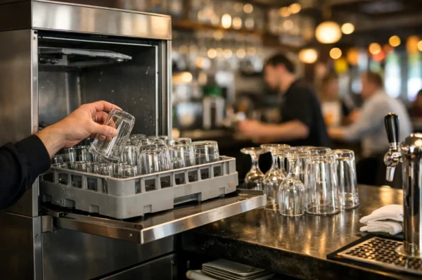 Choosing a Glasswasher for a Busy Pub Service