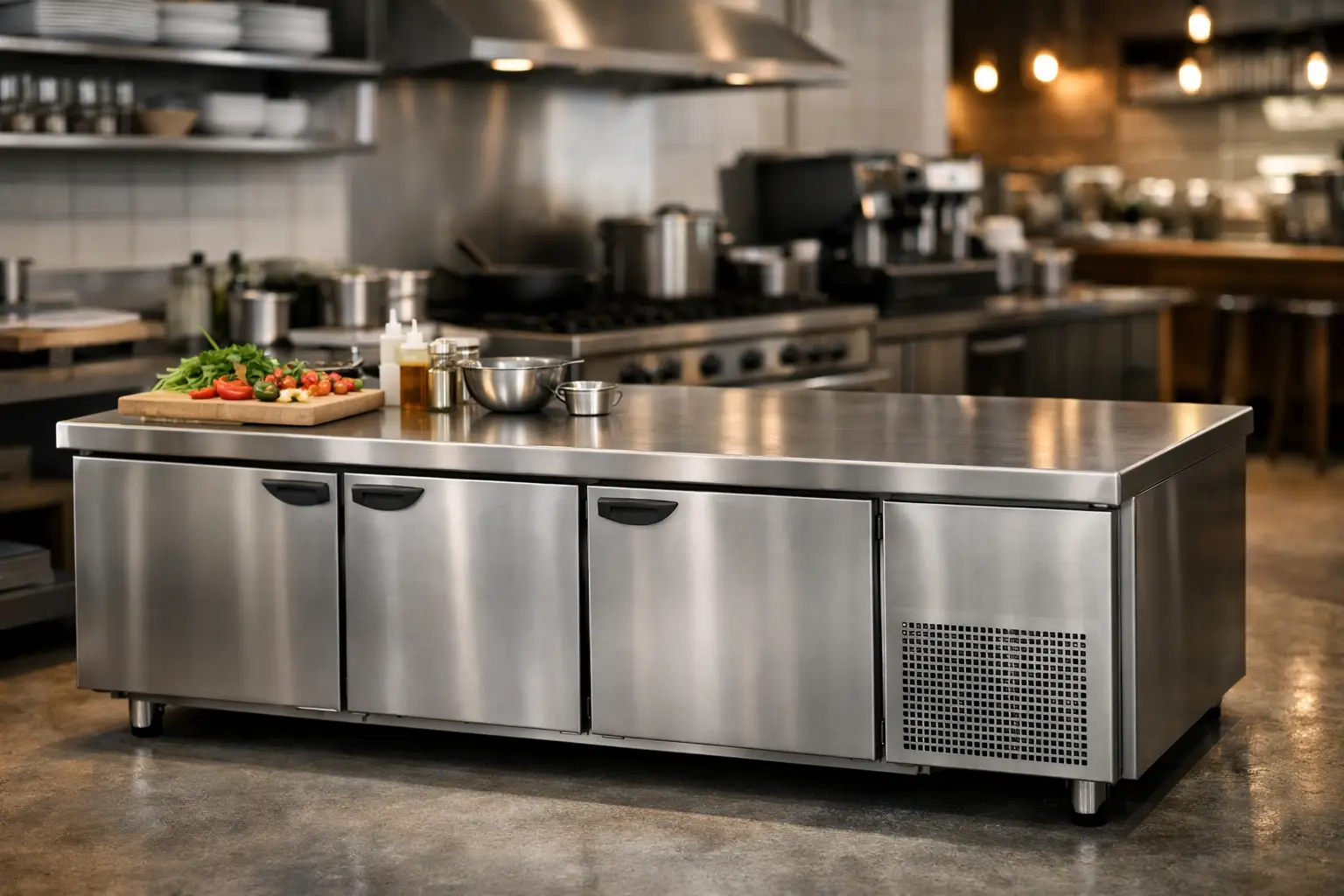 Choosing the Right Freezer Bench for Cafe Kitchens