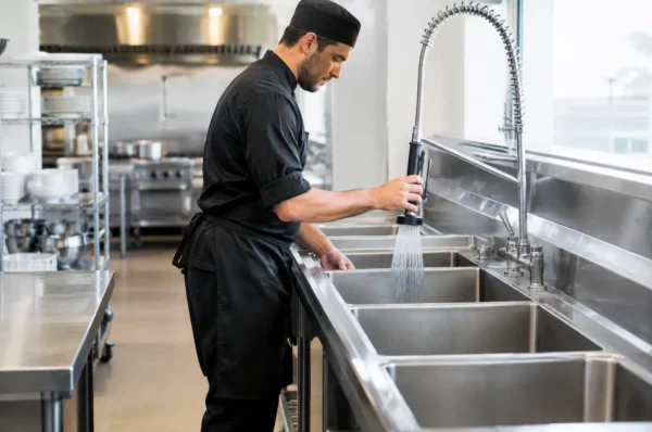 Choosing Commercial Sinks for Busy Kitchens