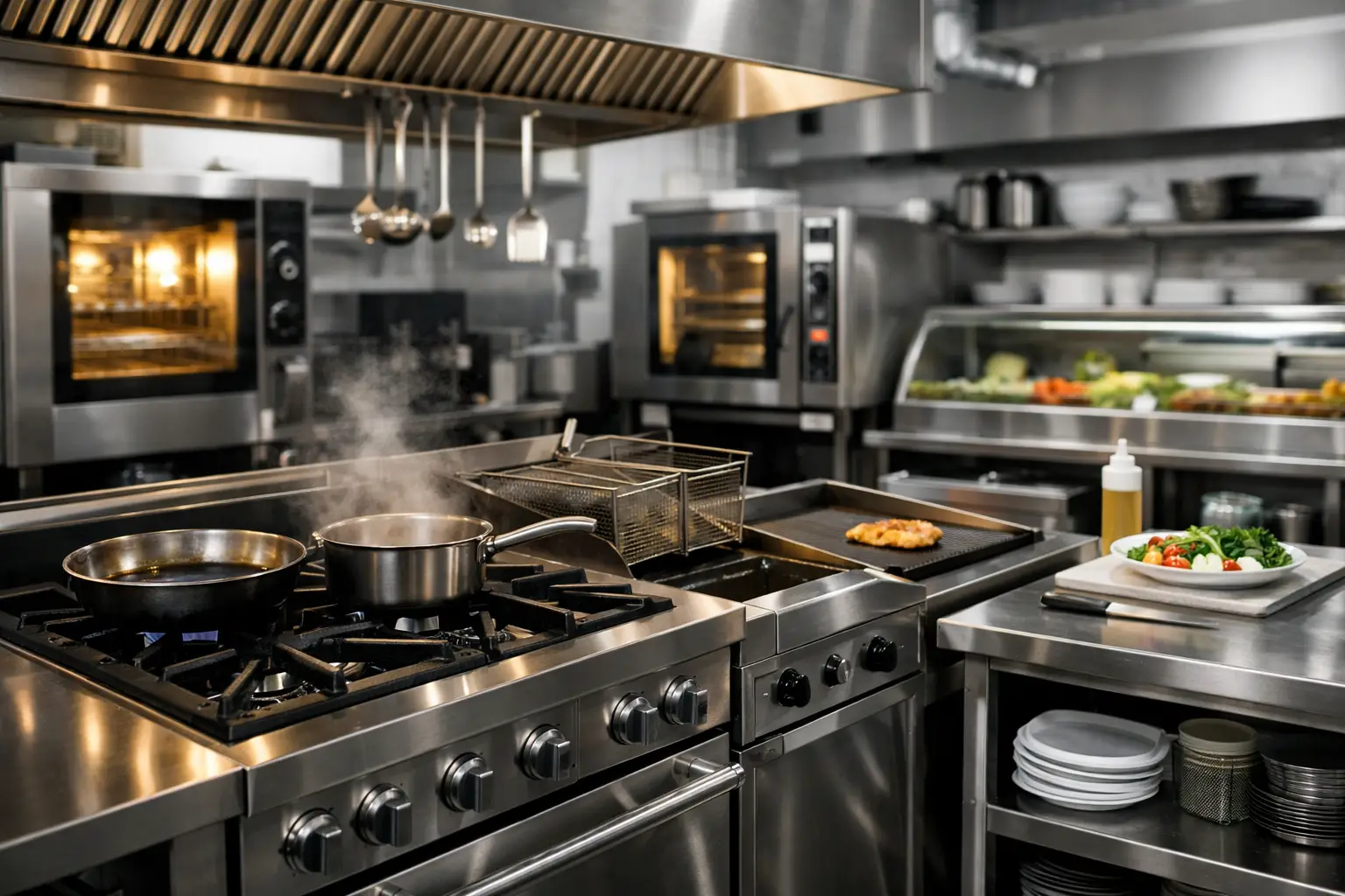 Commercial Kitchen Equipment That Fits Your Service